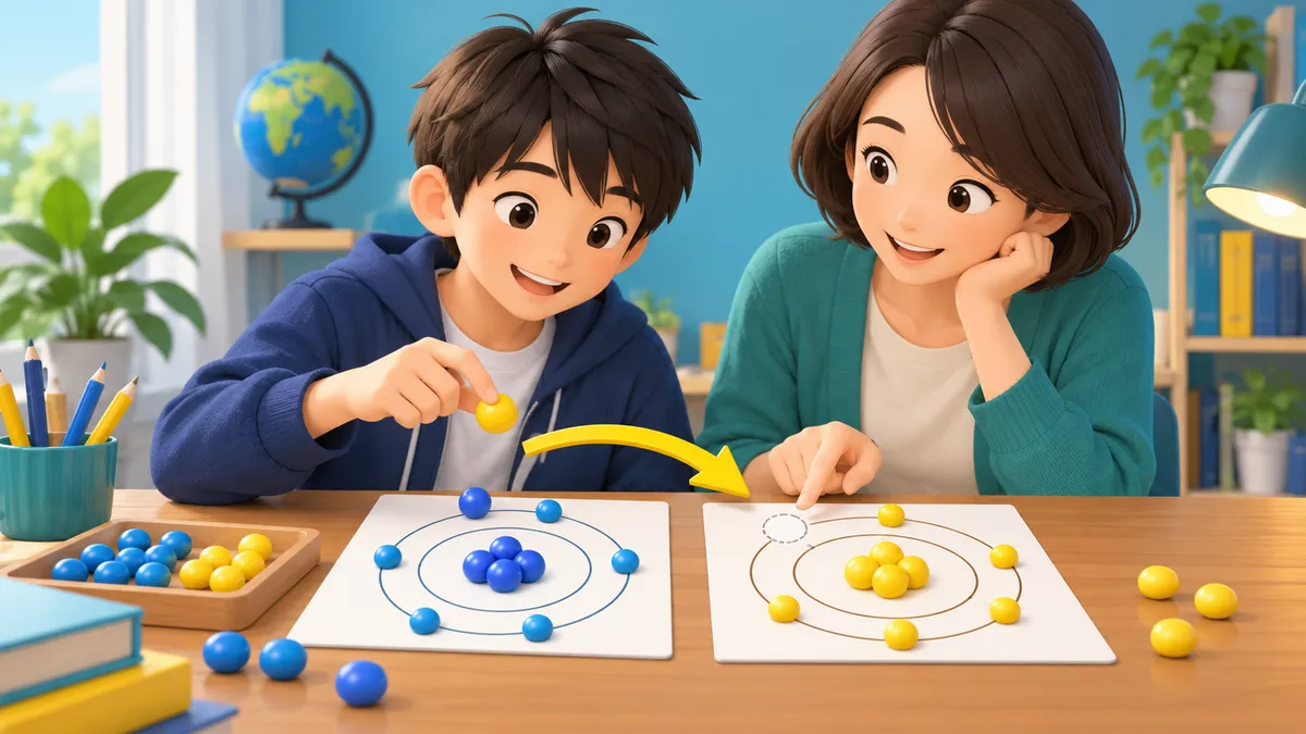 中3理科でイオンがわからない｜電子の数とイオン式で止まる理由